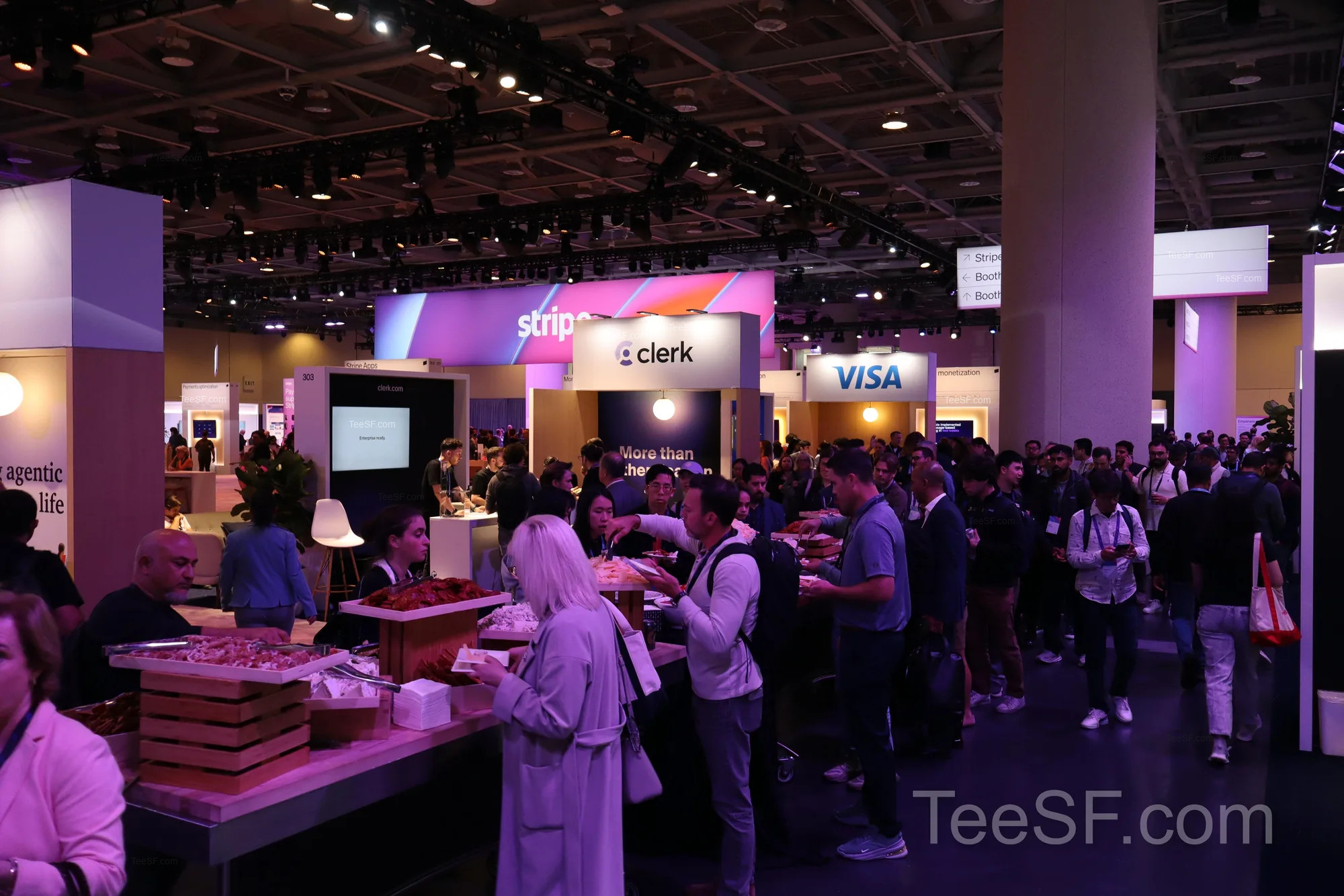 stripe Sessions Expo Crowds at Stripe Sessions 2026 in San Francisco.